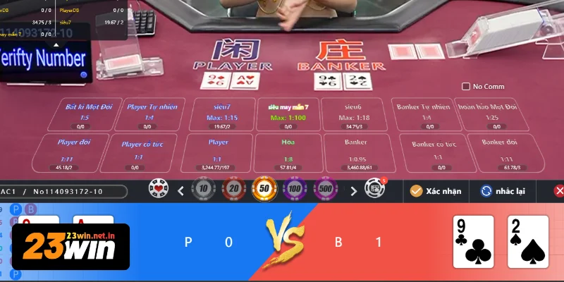 Chiến thuật đặt cược mang đến thành công khi giải trí cùng baccarat online